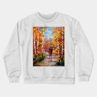 Autumn walk Crewneck Sweatshirt